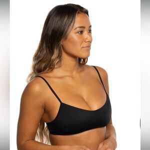 Jolyn x Eryn Krouse Eryn Black Bikini Top